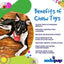 Diamond Ring Nylon Teething Ring for Puppies | Durable & USA Made Nylon Dog Toys SodaPup/True Dogs, LLC