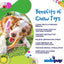 MOD Wishbone Nylon Dog Chew Toy for Aggressive Chewers | USA Made Nylon Dog Toys SodaPup/True Dogs, LLC