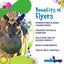 Magnum Bottle Top Flyer Rubber Frisbee for Heavy Chewers | Large | USA Made Rubber Dog Toys SodaPup/True Dogs, LLC