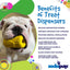 Corn on the Cob Dog Toy - Durable Rubber Treat Dispenser | USA Made Rubber Dog Toys SodaPup/True Dogs, LLC