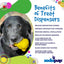 Honey Bear eDispenser - Durable Rubber Treat Dispenser for Dogs | USA Made Rubber Dog Toys SodaPup/True Dogs, LLC