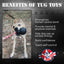USA-K9 Magnum Skull - Black Magnum Rubber Chew Toy for Extreme Chewers | USA Made Rubber Dog Toys SodaPup/True Dogs, LLC