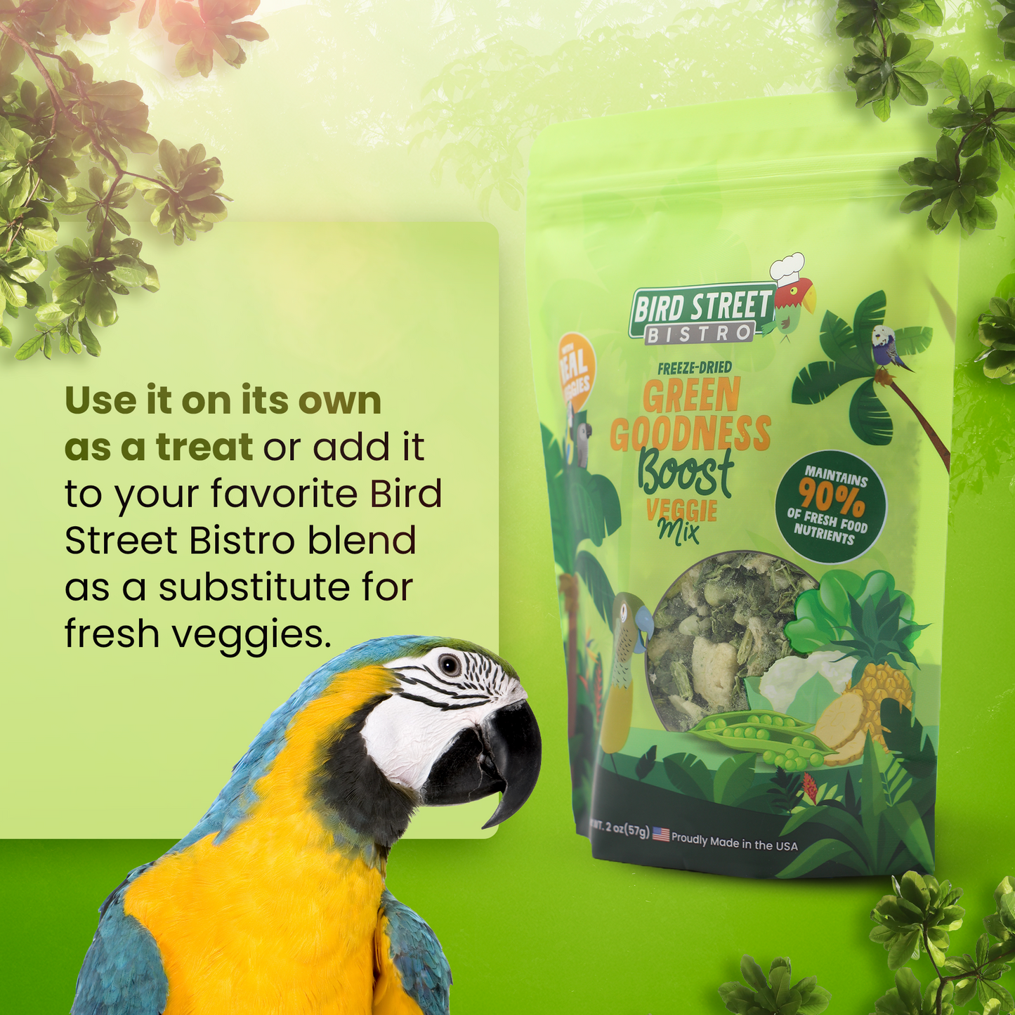 Freeze-Dried Tripack Bird Food Bird Street Bistro