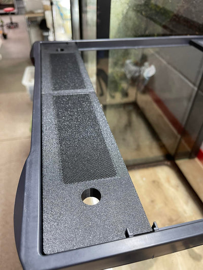 Custom Replacement Top for Zoomed Terrariums – Humidity Retaining with Fly-Proof Ventilation 18" Front Thrive Ecosystems