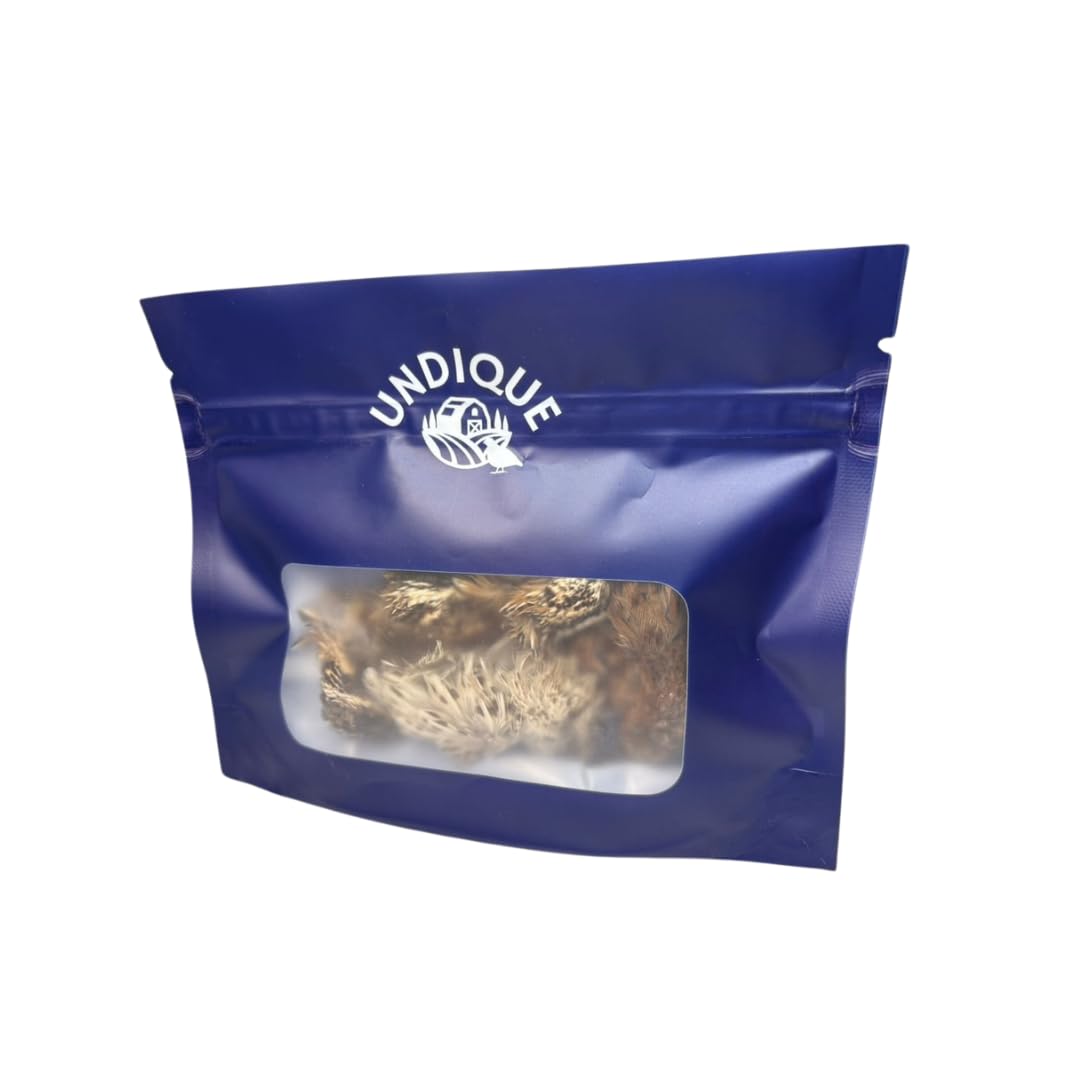 Fine Feline Feasts Quail Heads - Gourmet Cat Treats, High Protein, Nutrient-Dense, Promotes Natural Instincts, Healthy Skin & Coat, Minimal Ingredients Pack of 5 Quailz.com by Undique LLC