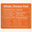Freezbone Whole Chicken Feet Dental Treats for Dogs - Human Grade - Single Ingredient Dog Treats Freezbone