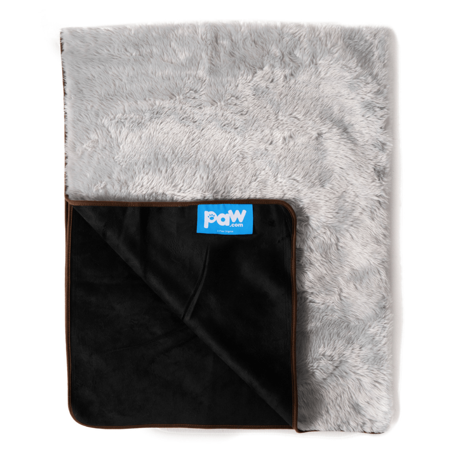 PupProtector™ Summer Short Fur Waterproof Throw Blanket - Grey Dog Blanket Paw.com