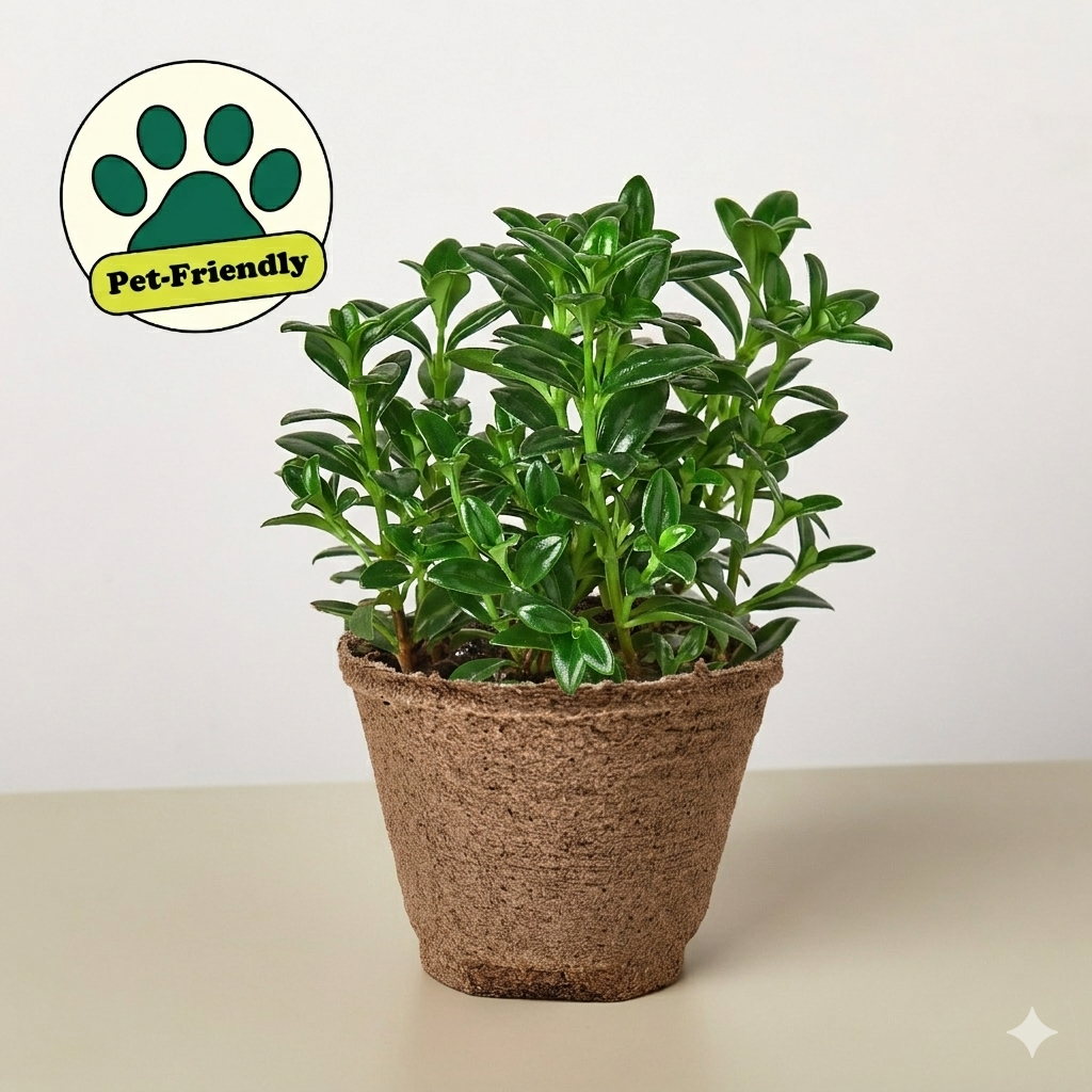 Nematanthus Candy Corn Plant 'Brazilian Firecracker' 4" Pot Cow Pot Indoor Plants House Plant Shop