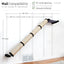 Slanted Cat Scratcher for Wall Onyx Bamboo 4-Tier Single Charcoal Gray Canvas Cat Scratcher Catastrophic Creations