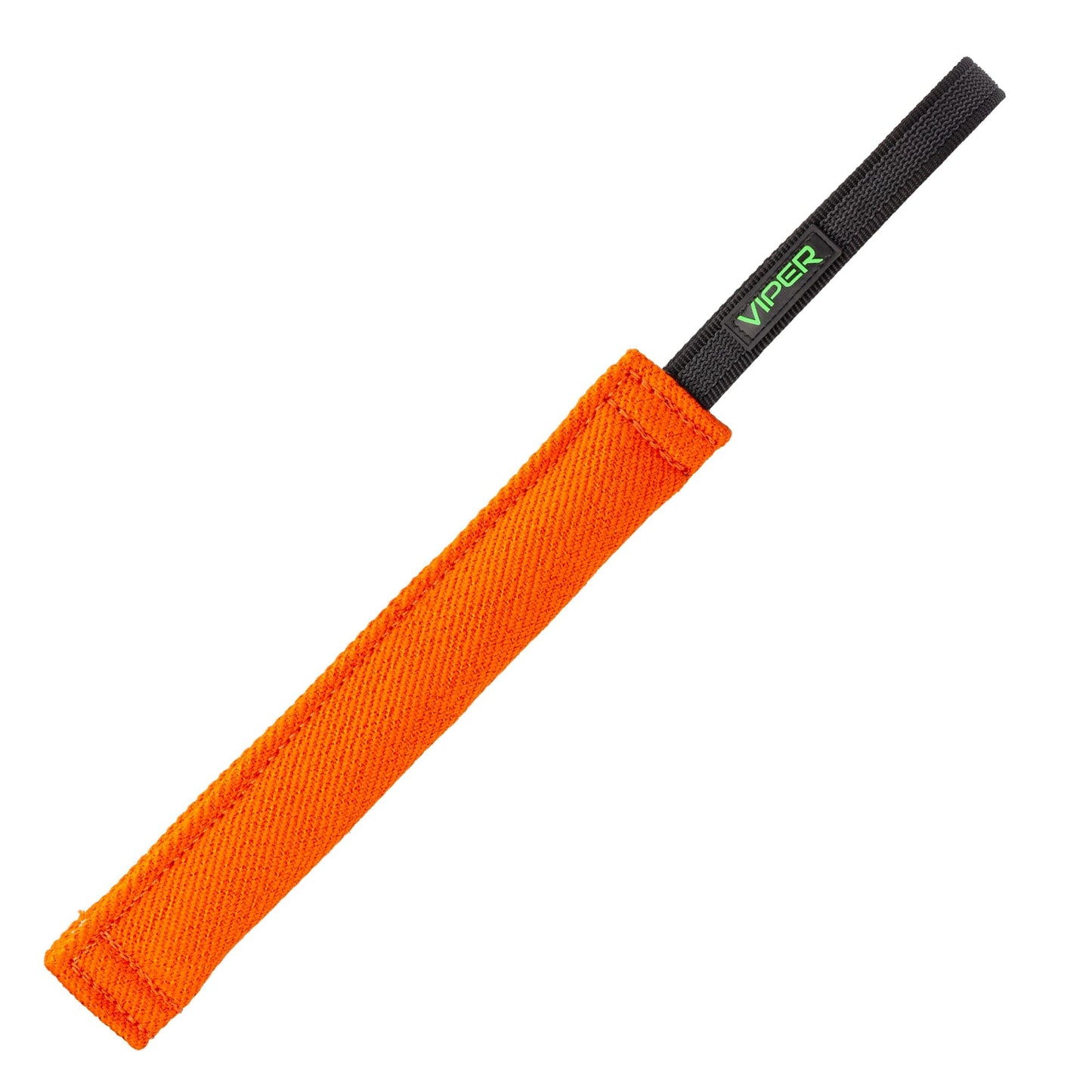 Viper French Linen Tug Orange 12in L x 1.5in W Dog Toys Dogline