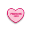 Frenchie Mom Heart Patch Iron On K9 Sport Sack