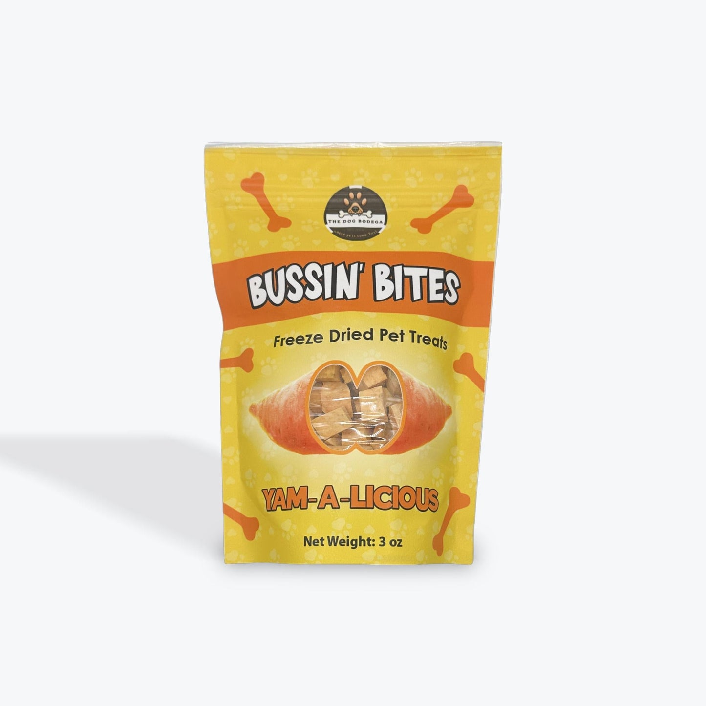 Single Ingredient, High Value Freeze-Dried Training Treats for Dogs & Cats - Sweet Potato The Dog Bodega
