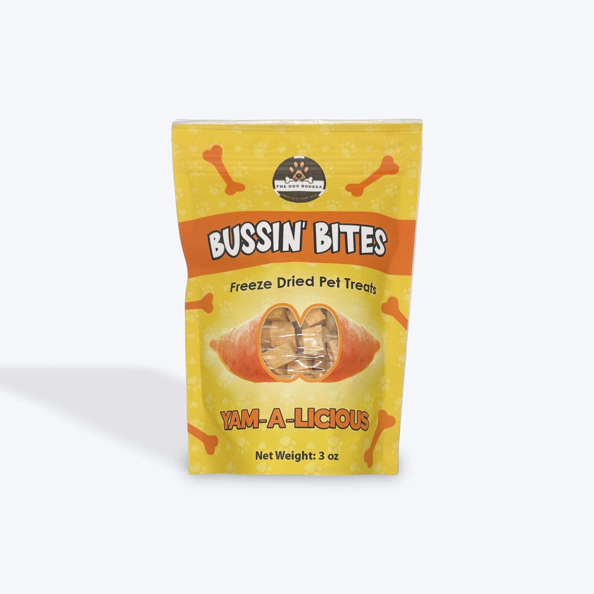 Single Ingredient, High Value Freeze-Dried Training Treats for Dogs & Cats - Sweet Potato The Dog Bodega
