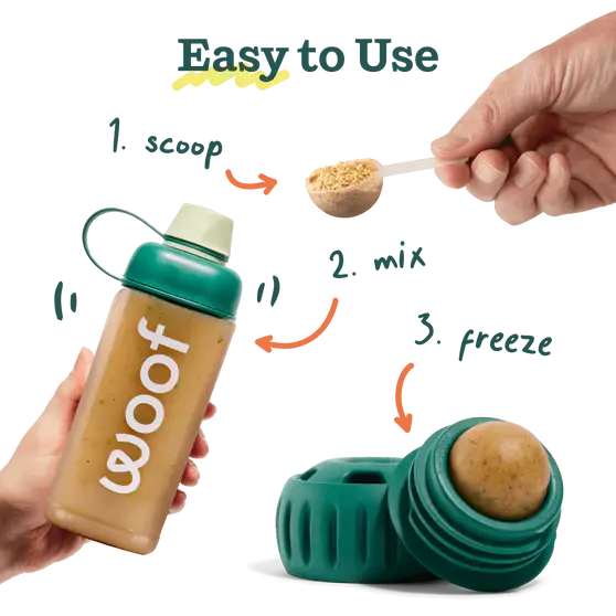 Treat Mixer Bottle Woof