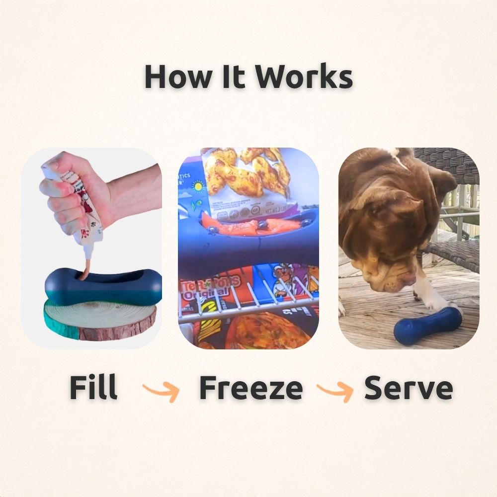 Freezstick - Indestructible Enrichment Chew Freezbone