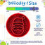 Santa Christmas eBowl Deep Slow Feeder Dog Bowl for Enrichment | USA Made EBOWL SodaPup/True Dogs, LLC