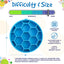 Honeycomb eBowl Deep Slow Feeder Dog Bowl for Enrichment | USA Made EBOWL SodaPup/True Dogs, LLC