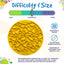 Rubber Duckies emat - Enrichment Lick Mat for Dogs and Cats - with Suction Cups | Bath Time Design | SodaPup USA Made EMAT SodaPup/True Dogs, LLC