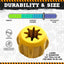 Gear eDispenser - Durable Rubber Yak Chew Holder & Treat Pocket | USA Made Rubber Dog Toys SodaPup/True Dogs, LLC