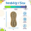 Peanut Nylon Dog Chew Toy | Ultra-Durable for Aggressive Chewers | SodaPup Nylon Dog Toys SodaPup/True Dogs, LLC