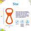 Pop Top Rubber Tug Toy for Interactive Play | Heavy Chewers | USA Made | SodaPup Rubber Dog Toys SodaPup/True Dogs, LLC