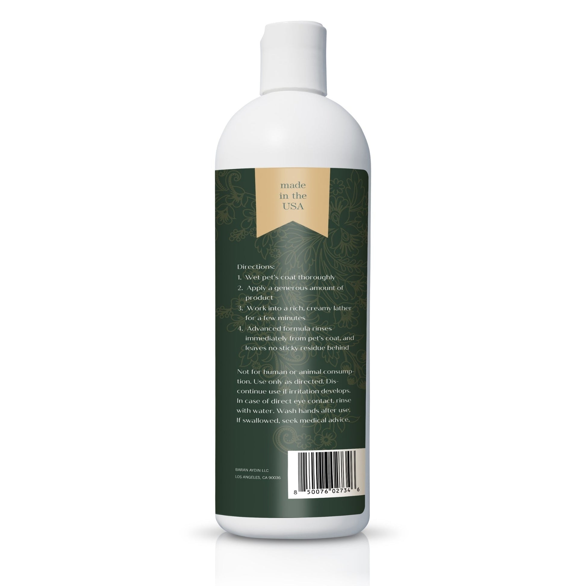 5-in-1 Dog Shampoo – Cleans, Conditions, Deodorizes, Moisturizes & Detangles – with Coconut, Oatmeal & Aloe – for Sensitive Skin – 16 fl oz Shampoo Barrow & Hound