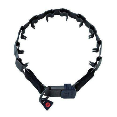 Herm Sprenger - NeckTech Sport with ClicLock - Matte Black Stainless Steel Collars, Prong/Pinch Dog Collars Dogline