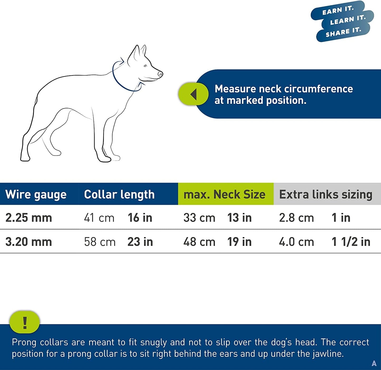 Herm Sprenger - ULTRA-PLUS Training Collar with Center-Plate, Assembly Chain & ClicLock – Comfort Version – Stainless Steel Collars, Prong/Pinch Dog Collars Dogline