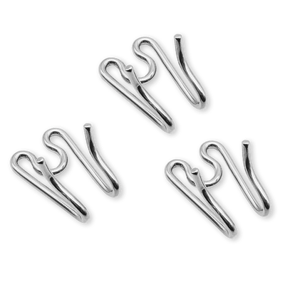 Herm Sprenger - ULTRA-PLUS Training Collar Middle Links for Lengthening (3-Pack) - Stainless Steel 3-pack - Gauge 4.0mm x 2" (5cm) Collars, Prong/Pinch Dog Collars Dogline