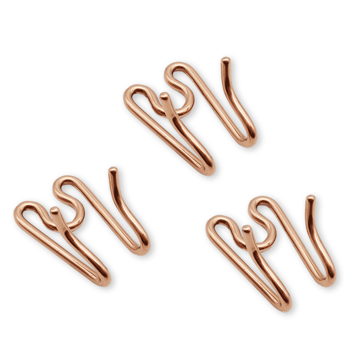 Herm Sprenger - ULTRA-PLUS Training Collar Middle Links for Lengthening (3-Pack) - Curogan 3-pack - Gauge 4.0mm x 2" (5cm) Collars, Prong/Pinch Dog Collars Dogline