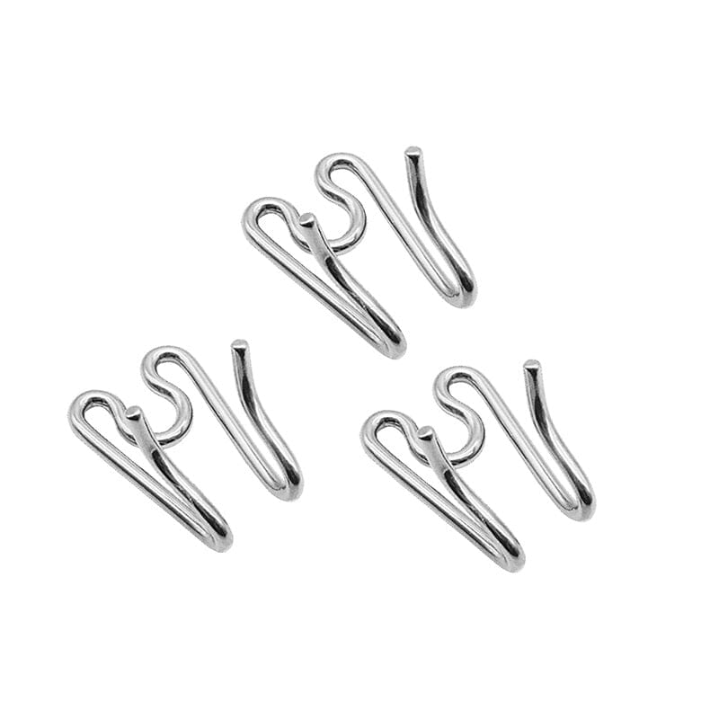 Herm Sprenger - Extra Links for Lengthening - Micro Prong - Stainless steel, 1.5 mm 3-pack Gauge 1.5 mm x 0.8" (2cm) Collars, Prong/Pinch Dog Collars Dogline