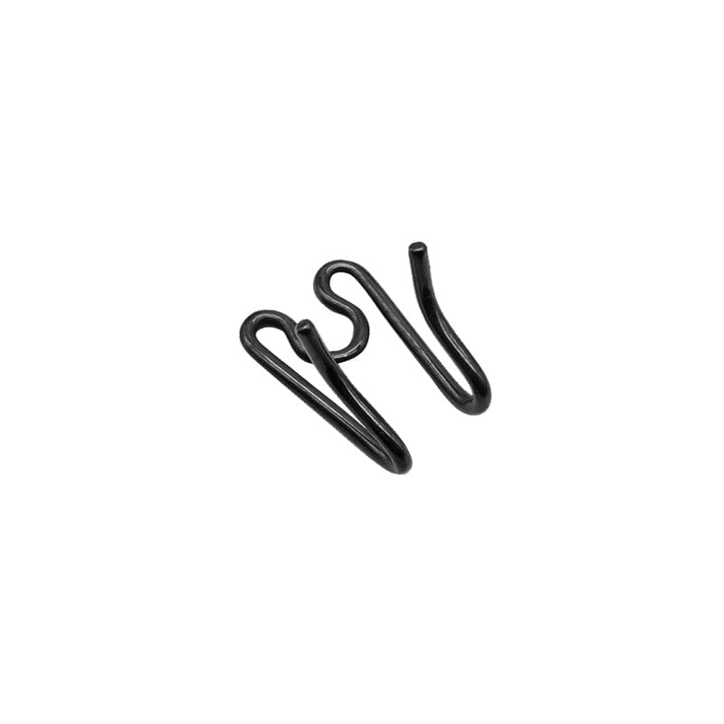 Herm Sprenger - Extra Links for Lengthening - Micro Prong - Black Stainless steel, 1.5 mm 1 piece Gauge 1.5 mm x 0.8" (2cm) Collars, Prong/Pinch Dog Collars Dogline