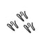 Herm Sprenger - Extra Links for Lengthening - Micro Prong - Black Stainless steel, 1.5 mm 3-pack Gauge 1.5 mm x 0.8" (2cm) Collars, Prong/Pinch Dog Collars Dogline