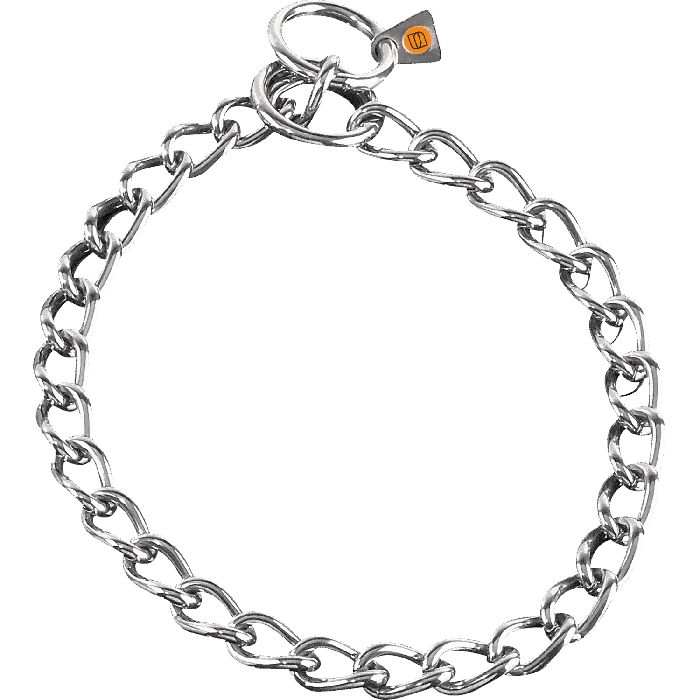 Herm Sprenger - Slide Chain Collar - Stainless Steel Collars, Choke Chain Dog Collars Dogline