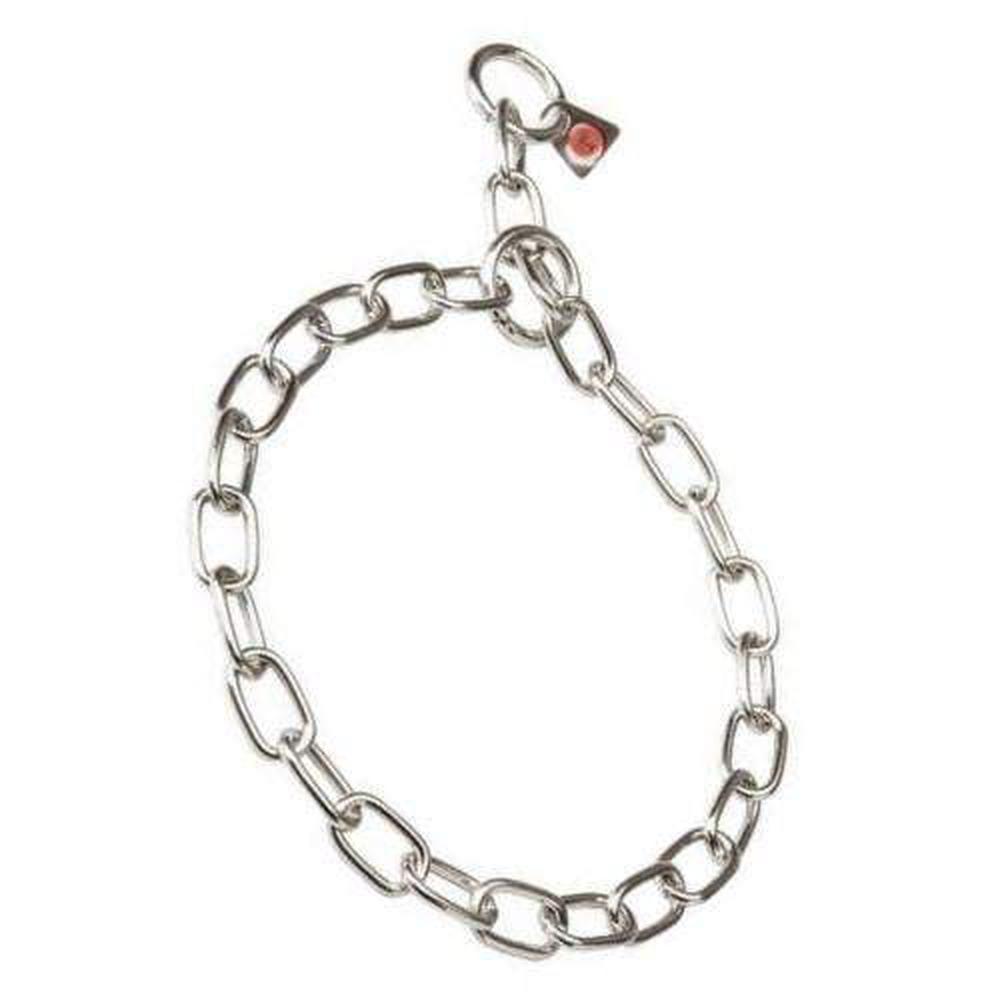 Herm Sprenger - Short Link Fur Saver Collar - Stainless Steel Collars, Choke Chain Dog Collars Dogline