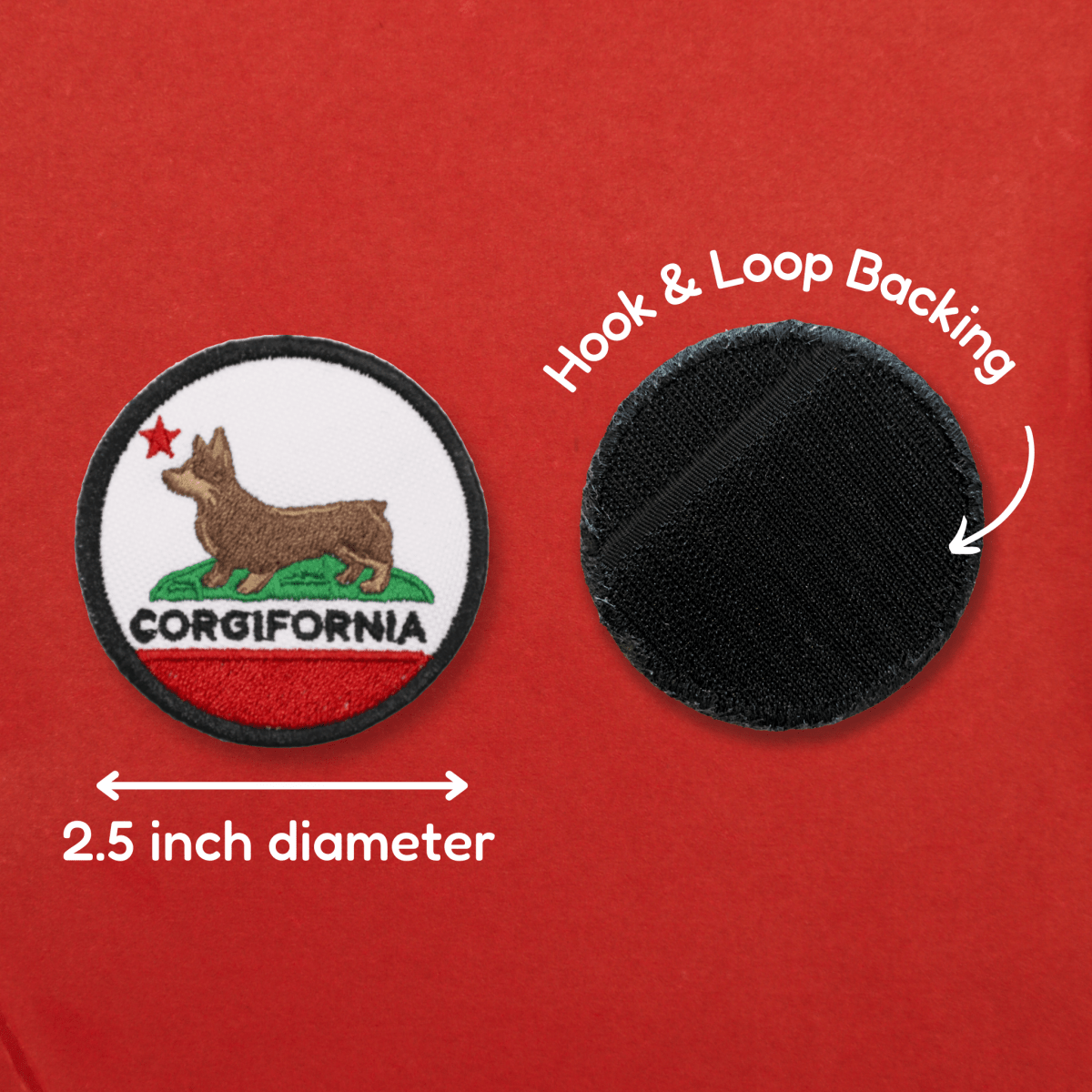 Corgifornia Patch K9 Sport Sack