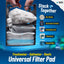 Aquarium Bundle - ClassicBlue 12" x 72" + Polishing Pad Filter Pad 100 Micron 1 pack Bundles Aquatic Experts