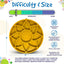 Sunflower eTray Shallow Slow Feeder Dog Bowl for Enrichment | USA Made ETRAY SodaPup/True Dogs, LLC