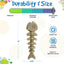 Fish Bone Nylon Dog Toy for Aggressive Chewers | USA Made | SodaPup Nylon Dog Toys SodaPup/True Dogs, LLC