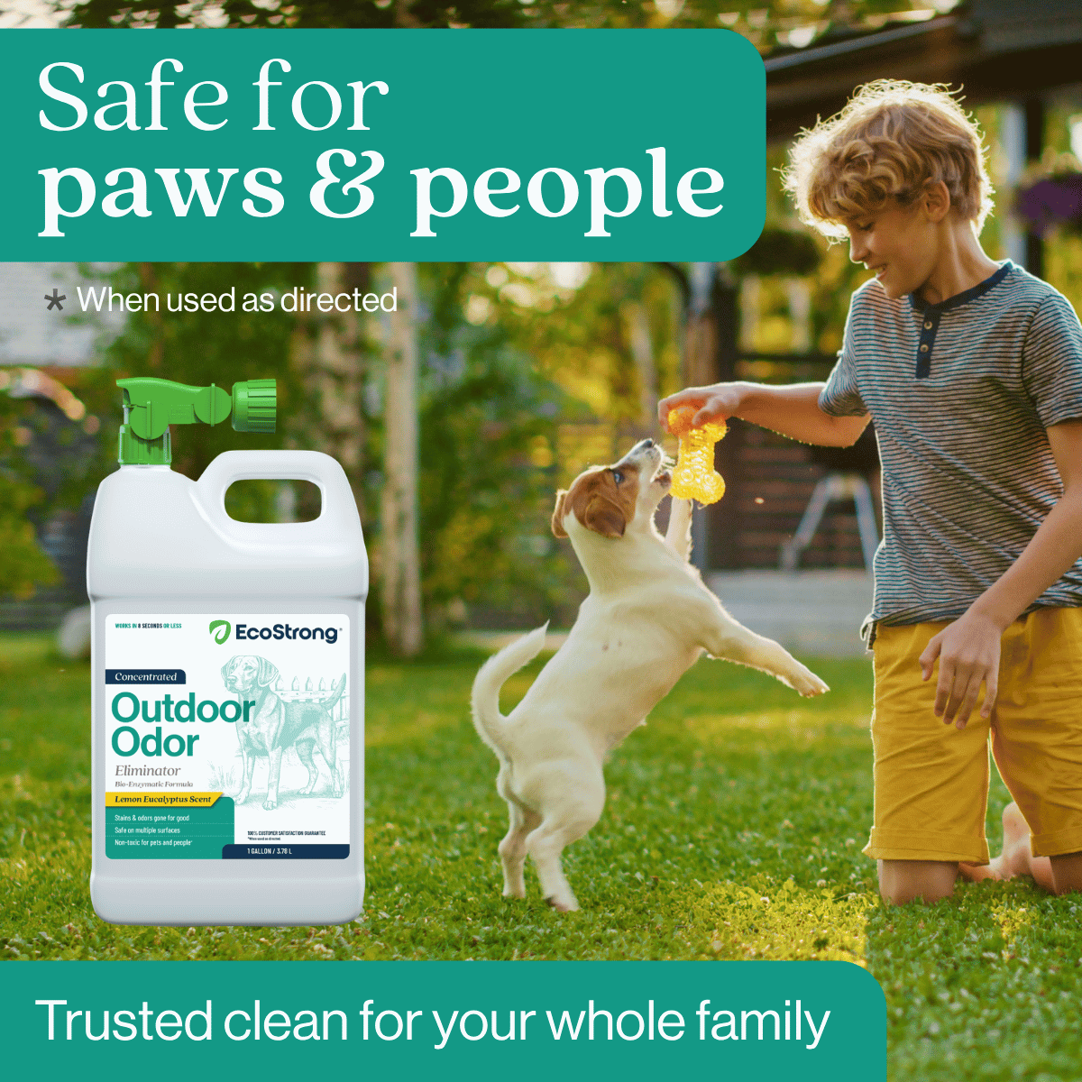 Outdoor Odor Eliminator Pet & Animal > Outdoor Odor EcoStrong