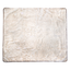 PupProtector™ Summer Short Fur Waterproof Throw Blanket - White with Brown Accents Dog Blanket Paw