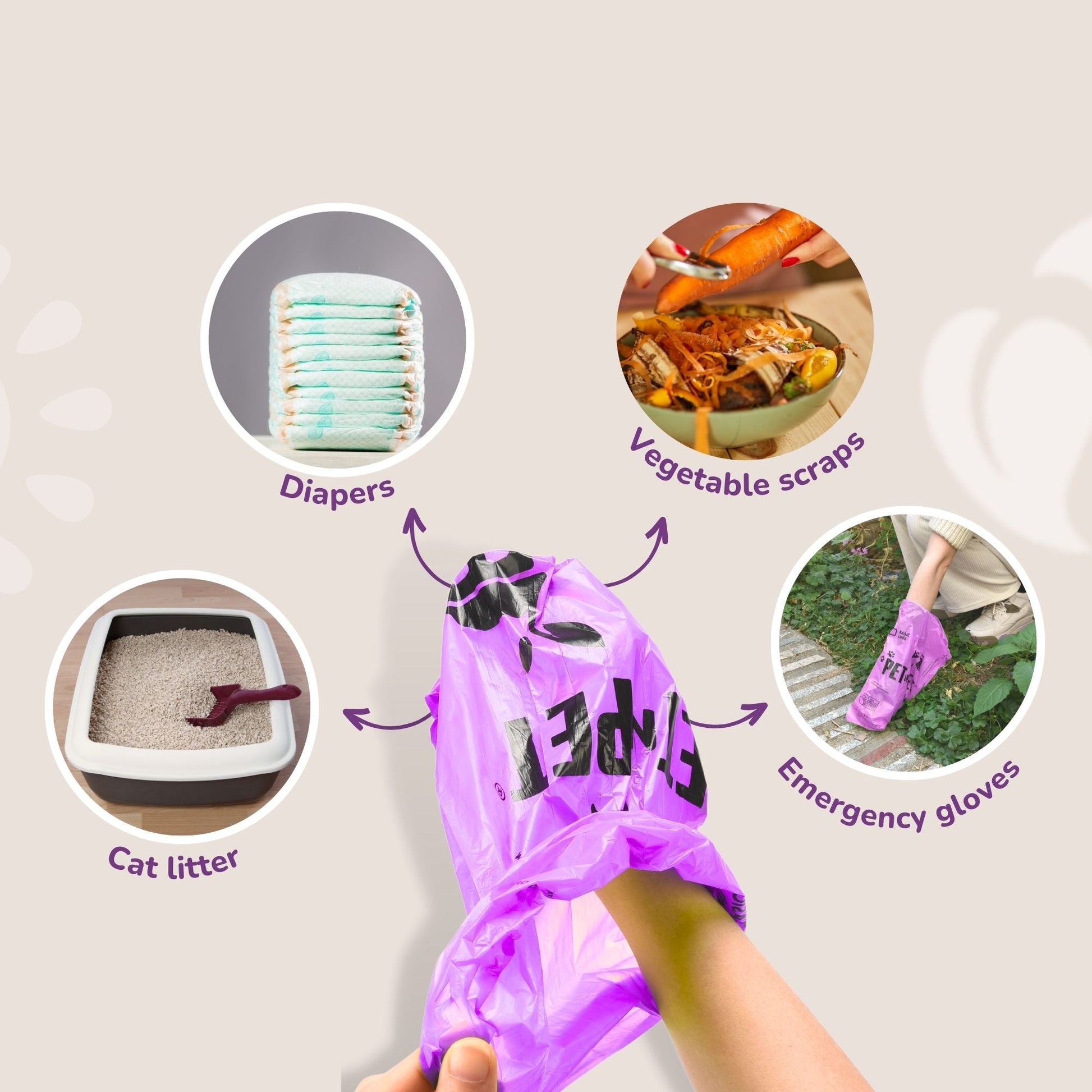 Premium Lavender-Scented Poop Bags Pet Waste Bags Pet N Pet ®