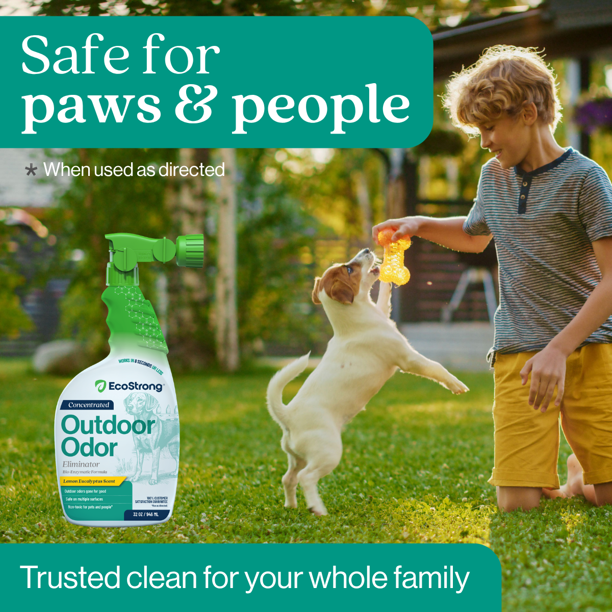 Outdoor Odor Eliminator Pet & Animal > Outdoor Odor EcoStrong