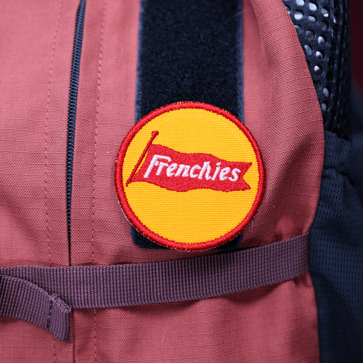 Frenchie Mustard Logo Patch Patch K9 Sport Sack