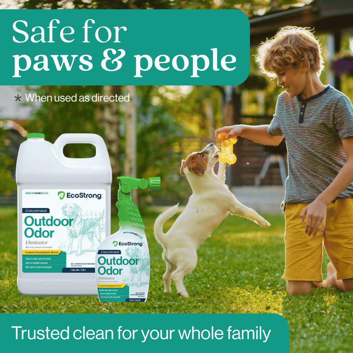 Outdoor Odor Eliminator Pet & Animal > Outdoor Odor EcoStrong
