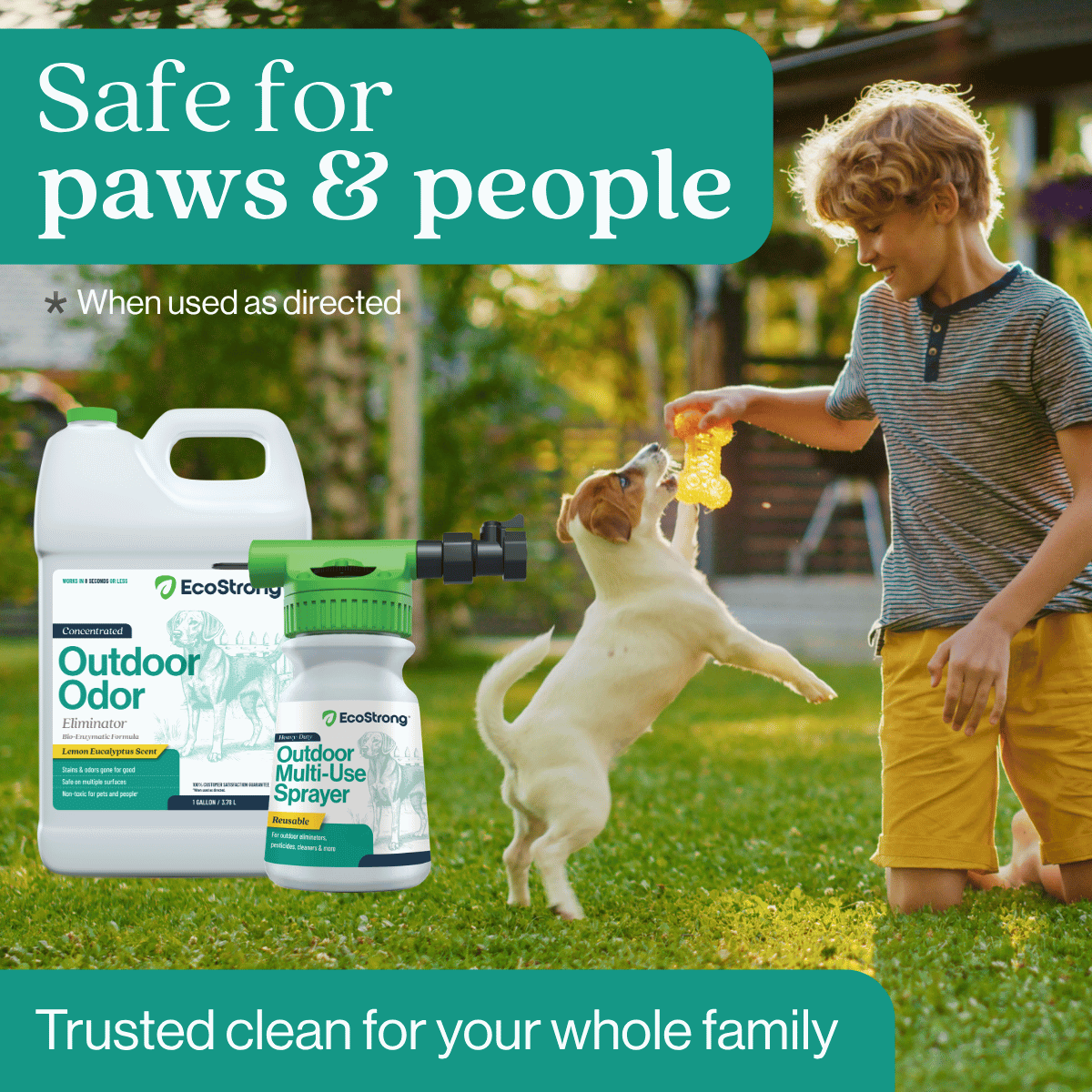 Outdoor Odor Eliminator Pet & Animal > Outdoor Odor EcoStrong