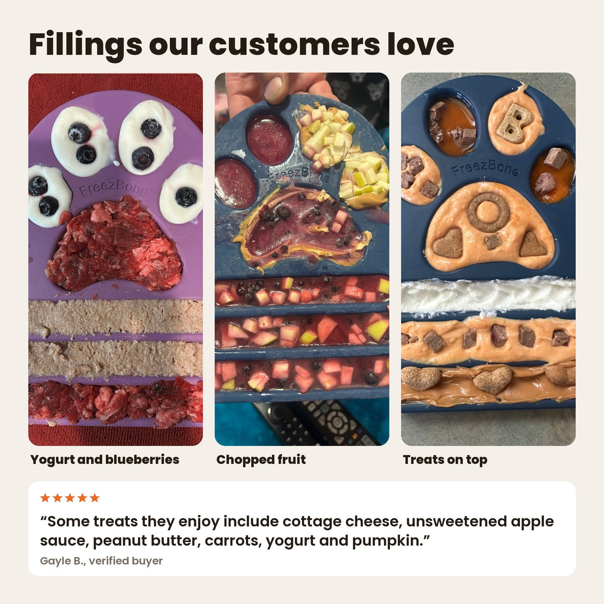 FreezPaw Mat - Calming Slow Feeder Freezbone