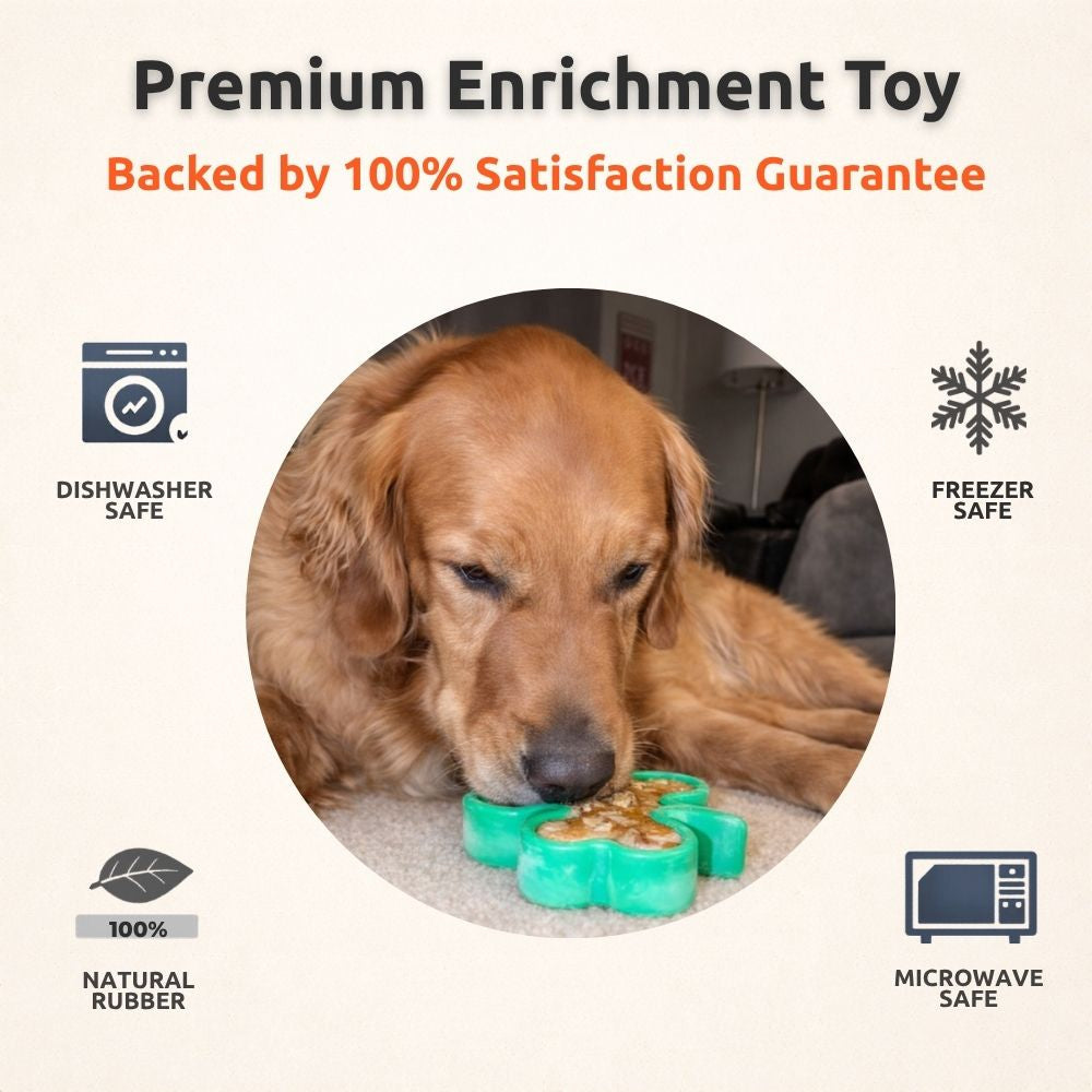 FreezShamrock - Premium Enrichment Toy Freezbone
