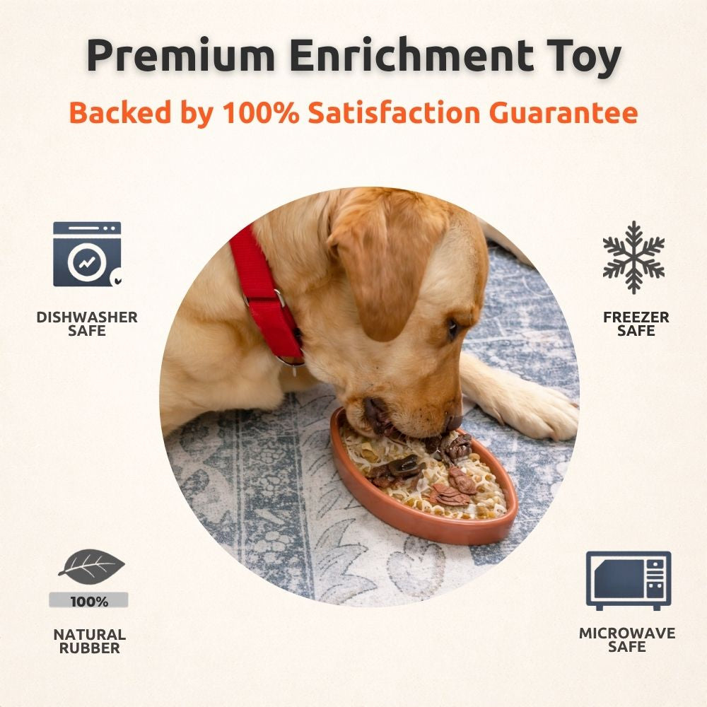 FreezFootball - Tough Enrichment Football Toy Freezbone