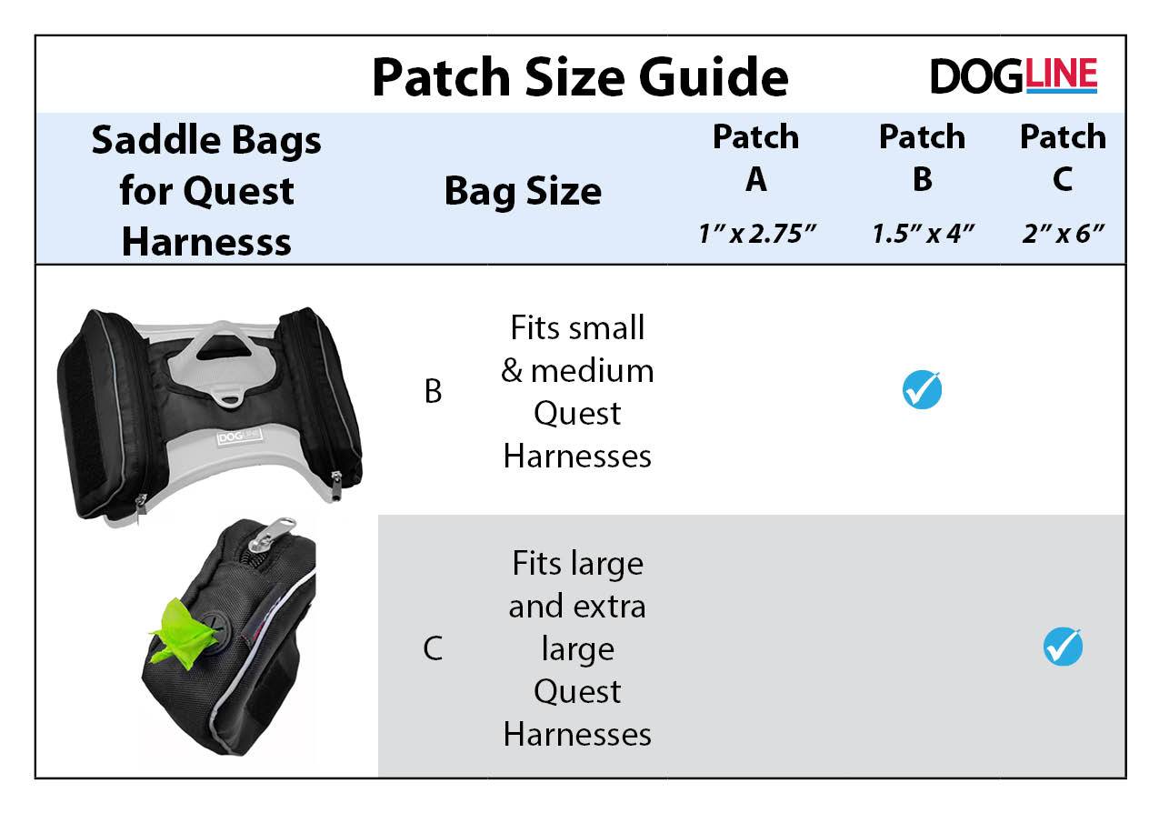 Quest Removable Utility Saddlebags + Built-In Waste Bag Dispenser Dog Harnesses Dogline